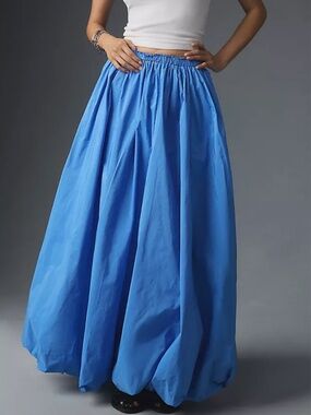 NWT Maeve Bubble Maxi Skirt